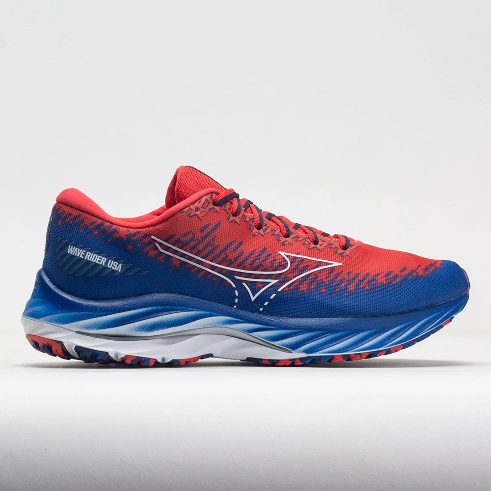 Mizuno Wave Rider 27 USA Men's Bittersweet/White 1 Mizuno Wave Rider 27 USA Men's Bittersweet/White