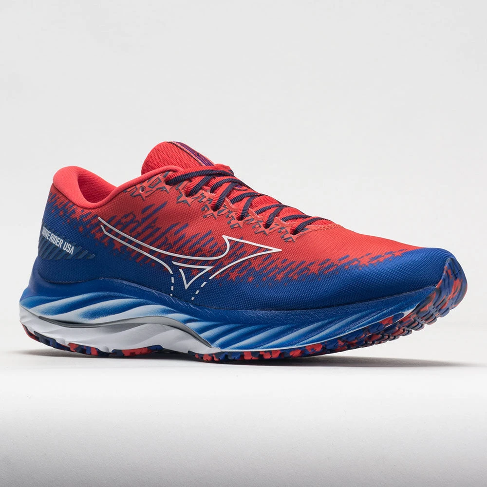 Mizuno Wave Rider 27 USA Men's Bittersweet/White 5 Mizuno Wave Rider 27 USA Men's Bittersweet/White - Image 5
