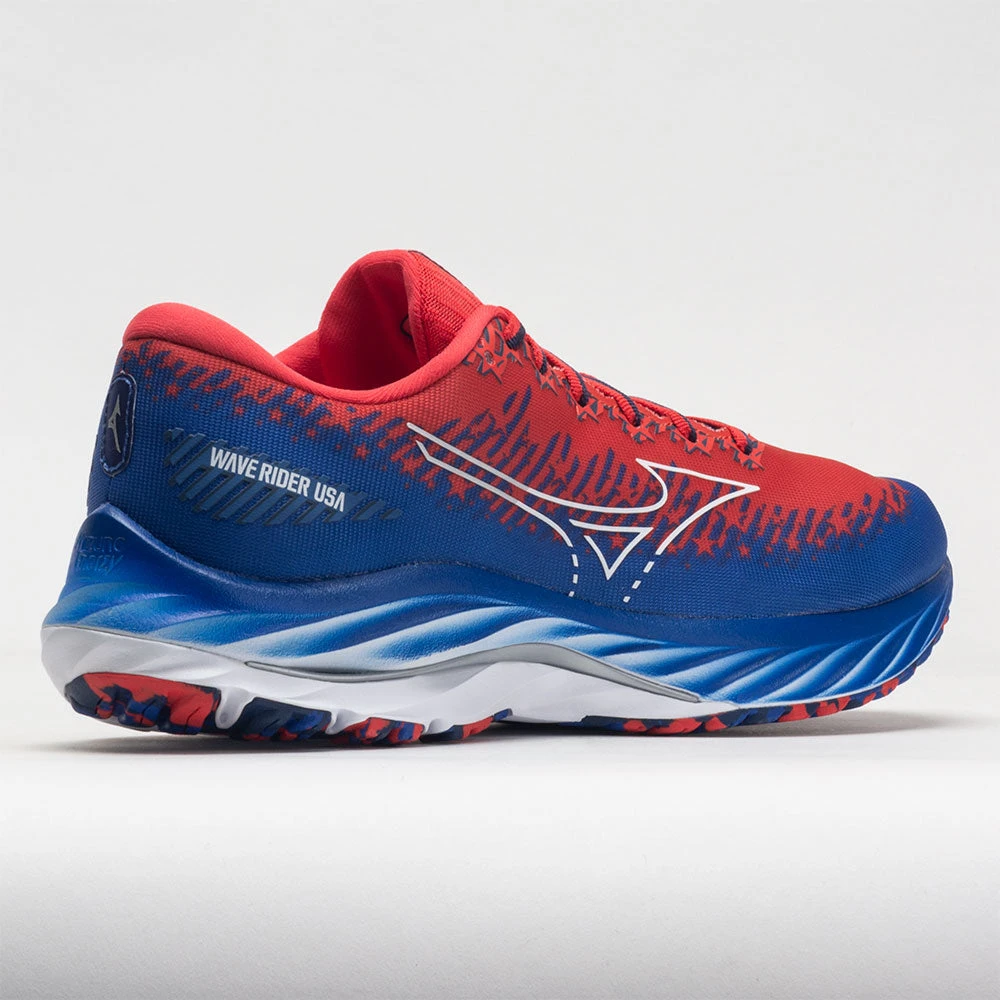 Mizuno Wave Rider 27 USA Men's Bittersweet/White 6 Mizuno Wave Rider 27 USA Men's Bittersweet/White - Image 6