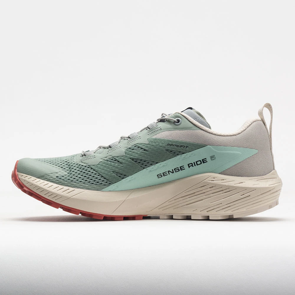 Salomon Sense Ride 5 Men's Lily Pad/Rainy Day/Bleached Aqua 2 Salomon Sense Ride 5 Men's Lily Pad/Rainy Day/Bleached Aqua - Image 2