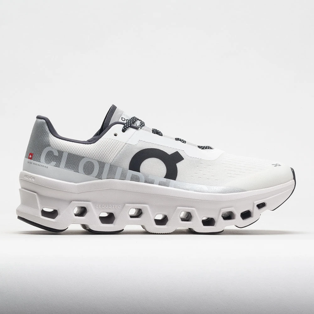 On Running On Cloudmonster Men's Undyed White/White 1 On Running On Cloudmonster Men's Undyed White/White