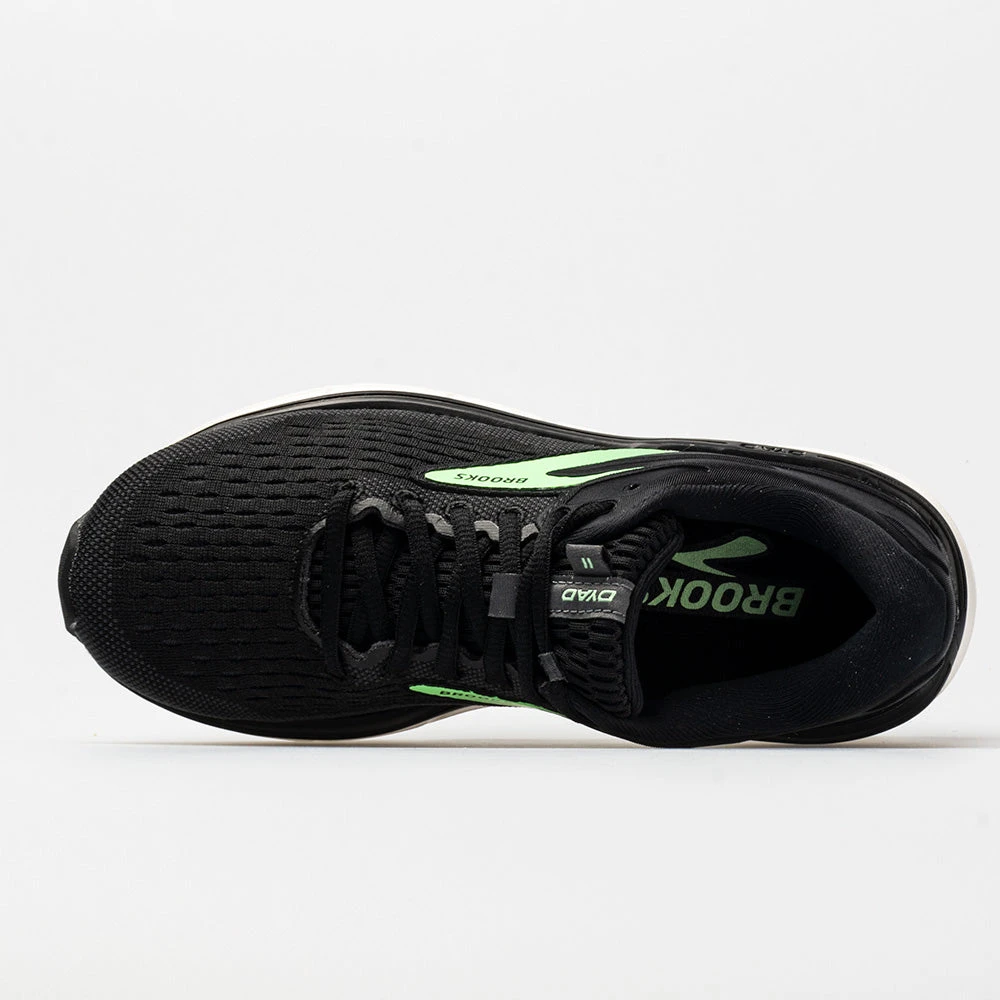 Brooks Dyad 11 Women's Black/Ebony/Green 3 Brooks Dyad 11 Women's Black/Ebony/Green - Image 3