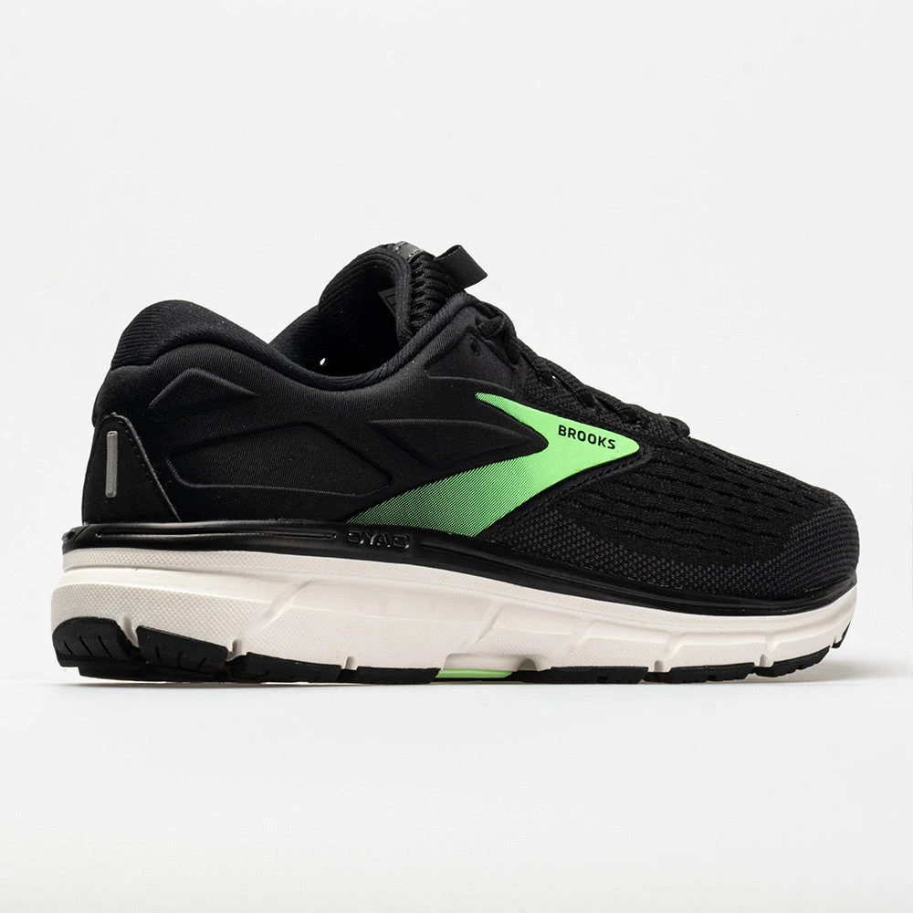 Brooks Dyad 11 Women's Black/Ebony/Green 6 Brooks Dyad 11 Women's Black/Ebony/Green - Image 6
