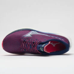 Mizuno Wave Rebellion Women's Diva Pink/Indigo White 8 Mizuno Wave Rebellion Women's Diva Pink/Indigo White -Brooks Shoes Shop 046691 2