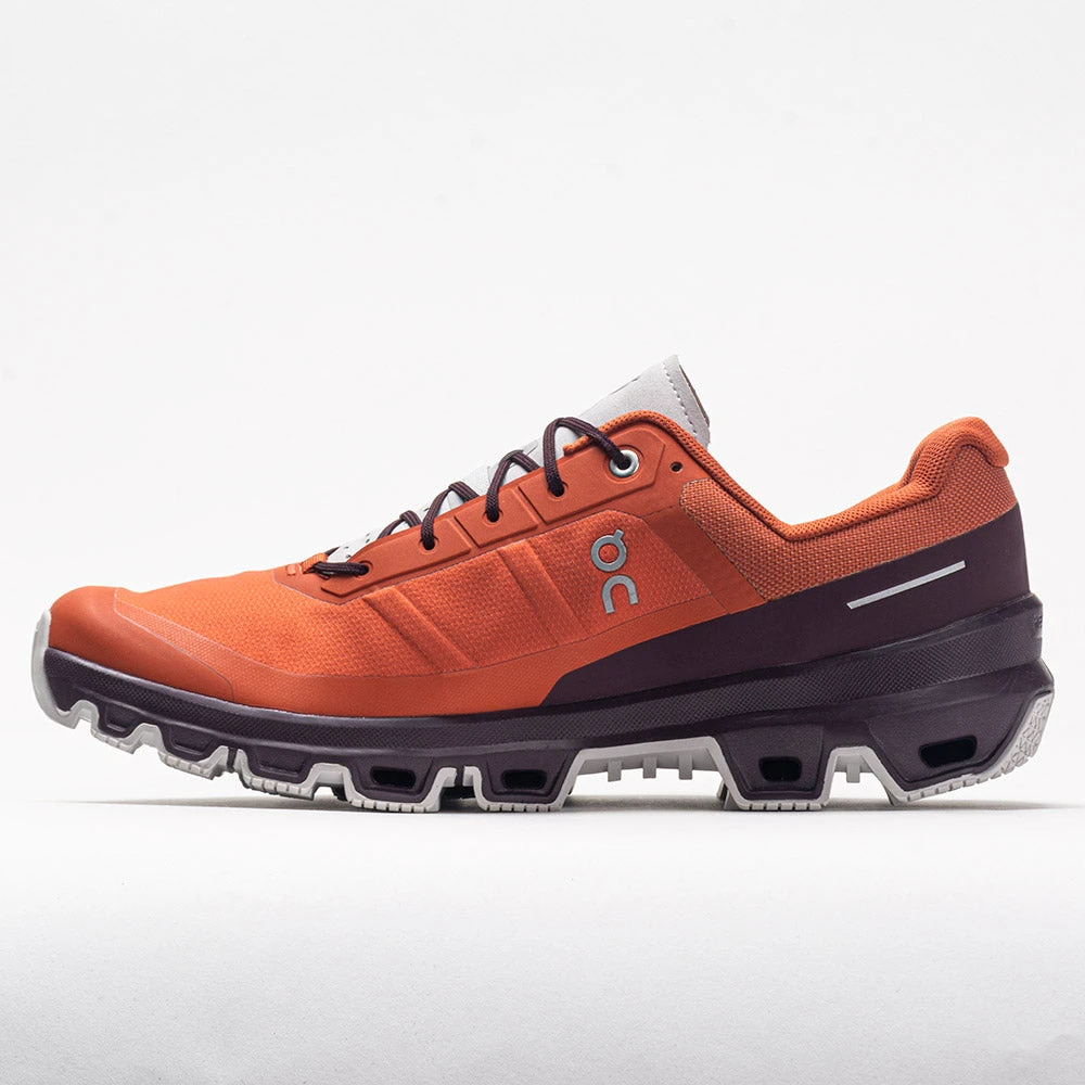 On Running On Cloudventure Men's Flare/Mulberry 2 On Running On Cloudventure Men's Flare/Mulberry - Image 2