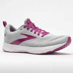 Brooks Revel 5 Women's Gray/White/Baton Rouge 10 Brooks Revel 5 Women's Gray/White/Baton Rouge -Brooks Shoes Shop 047266 5