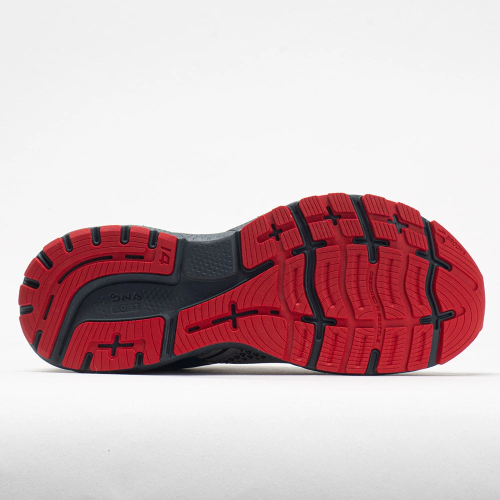 Brooks Ghost 14 Men's Gray/Blue/Red 4 Brooks Ghost 14 Men's Gray/Blue/Red - Image 4