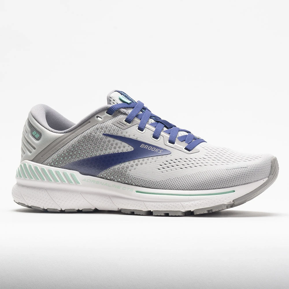 Brooks Adrenaline GTS 22 Women's Alloy/Blue/Green 5 Brooks Adrenaline GTS 22 Women's Alloy/Blue/Green - Image 5