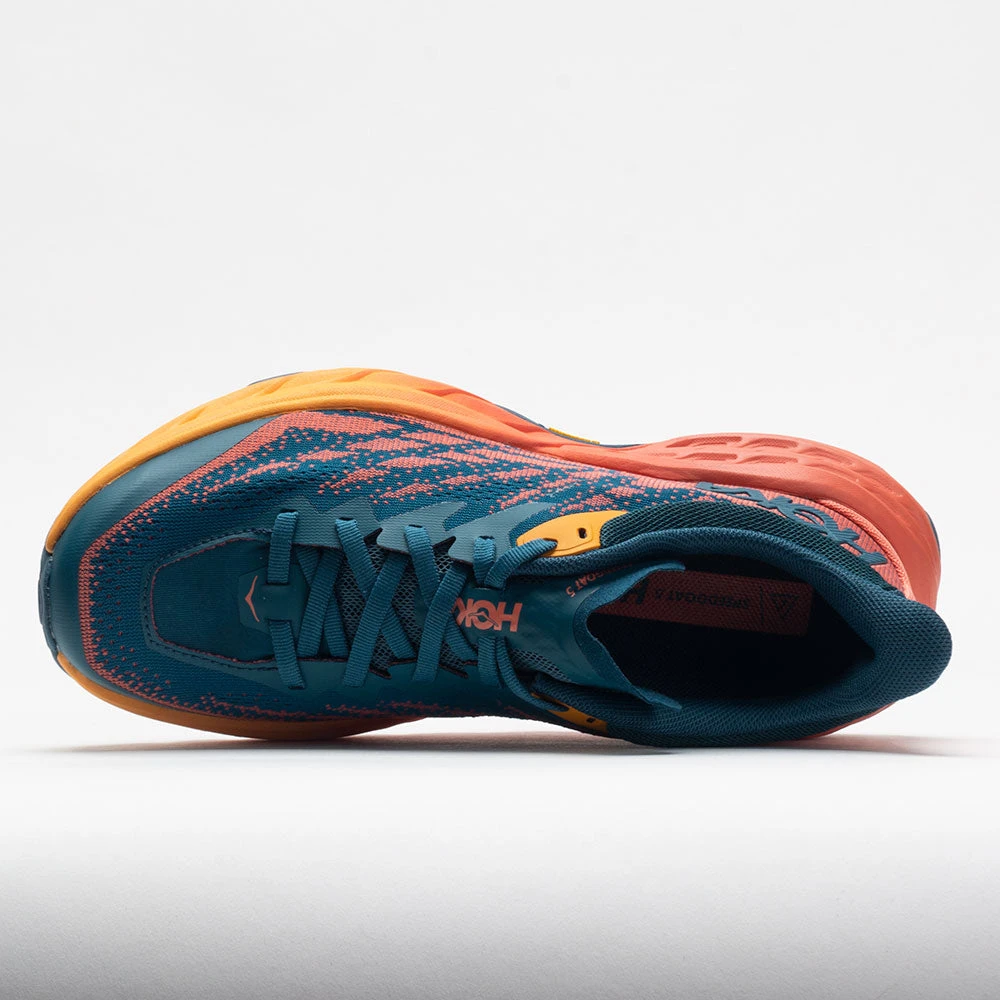 HOKA Speedgoat 5 Women's Blue Coral/Camellia 3 HOKA Speedgoat 5 Women's Blue Coral/Camellia - Image 3