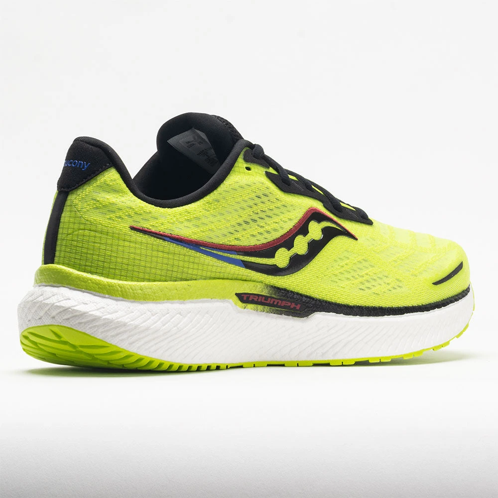 Saucony Triumph 19 Men's Acid/Blue Raz 6 Saucony Triumph 19 Men's Acid/Blue Raz - Image 6