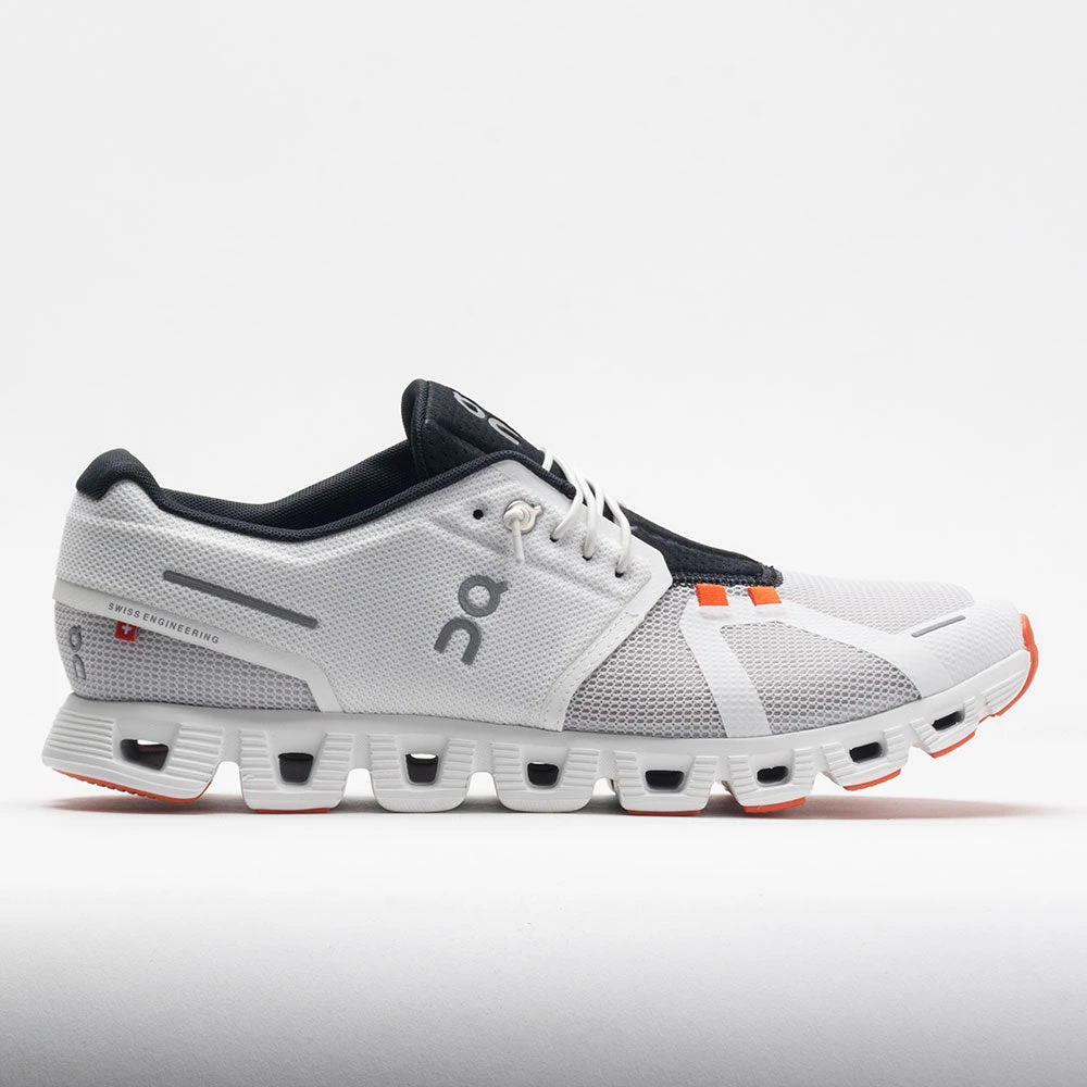 On Running On Cloud 5 Push Men's White/Flame 1 On Running On Cloud 5 Push Men's White/Flame