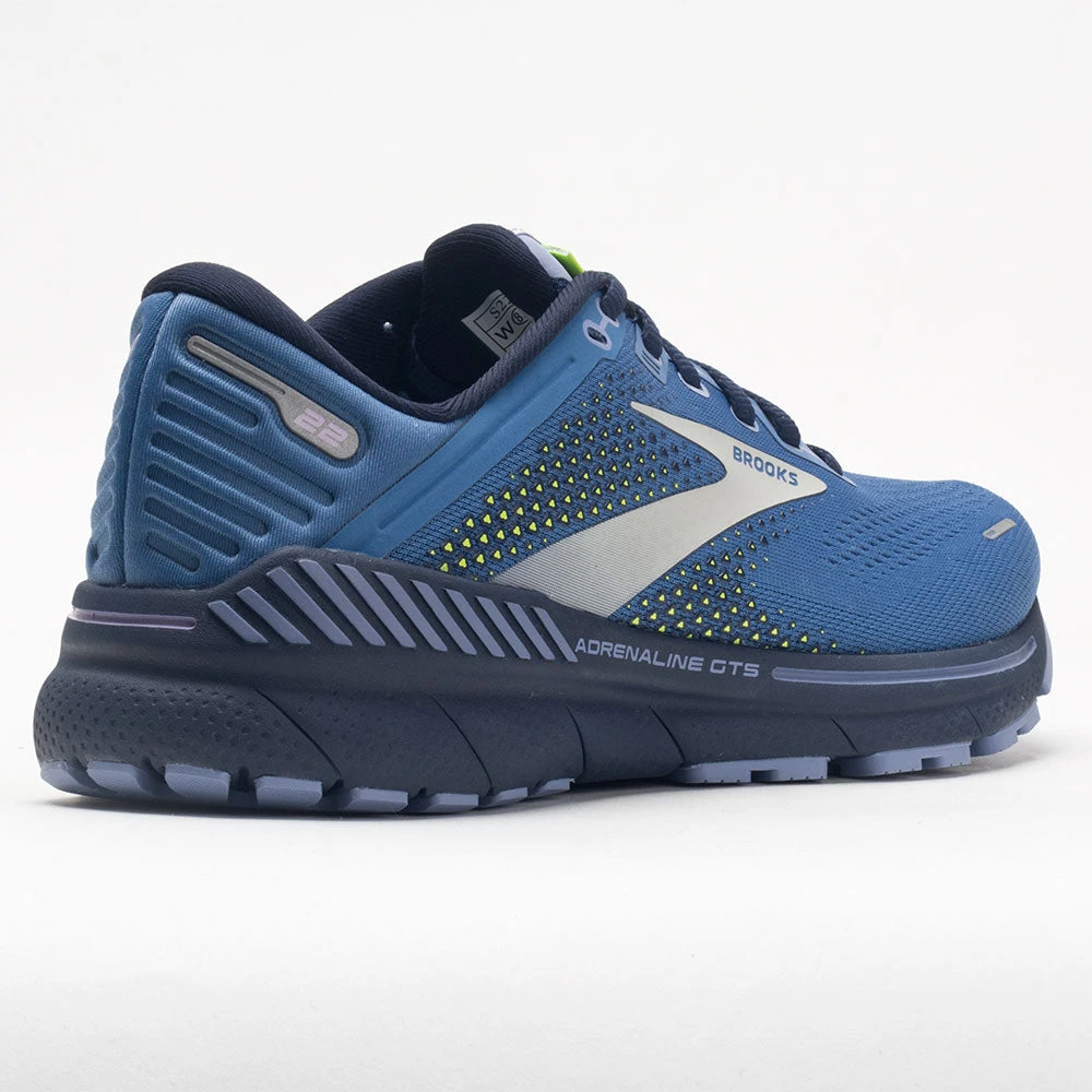 Brooks Adrenaline GTS 22 Women's Blue/Purple/Nightlife 6 Brooks Adrenaline GTS 22 Women's Blue/Purple/Nightlife - Image 6
