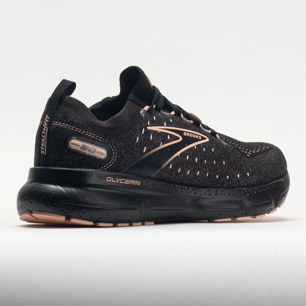 Brooks Glycerin Stealthfit 20 Women's Black/Pearl/Peach 6 Brooks Glycerin Stealthfit 20 Women's Black/Pearl/Peach - Image 6