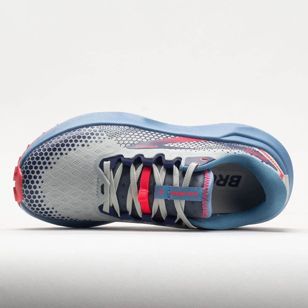 Brooks Caldera 6 Women's Oyster/Blissful Blue/Pink 3 Brooks Caldera 6 Women's Oyster/Blissful Blue/Pink - Image 3