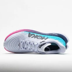 HOKA Mach 5 Women's White/Scuba Blue 8 HOKA Mach 5 Women's White/Scuba Blue -Brooks Shoes Shop 048542 2