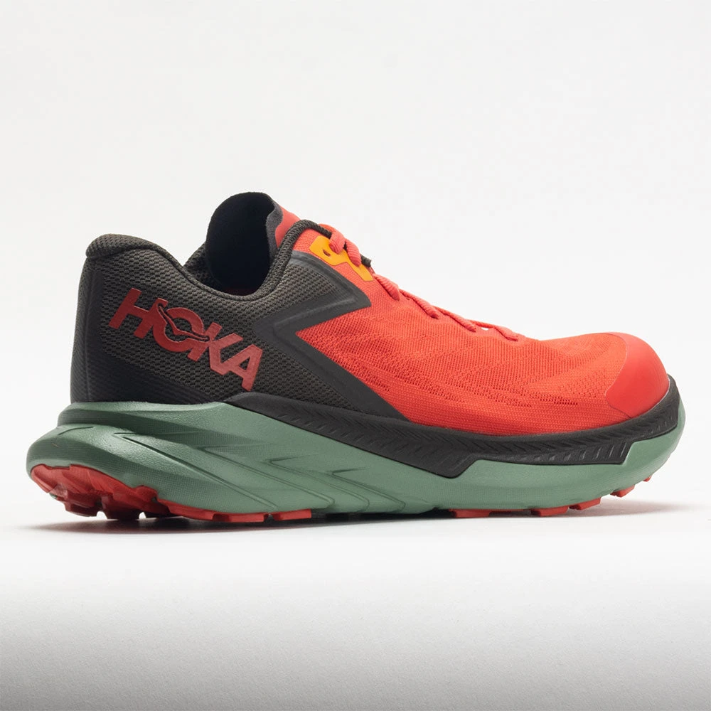 HOKA Zinal Men's Fiesta/Black Olive 6 HOKA Zinal Men's Fiesta/Black Olive - Image 6