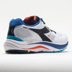 Diadora Mythos Blushield Vortice 7 Men's White/Black/Turkish Sea 11 Diadora Mythos Blushield Vortice 7 Men's White/Black/Turkish Sea -Brooks Shoes Shop 048597 6
