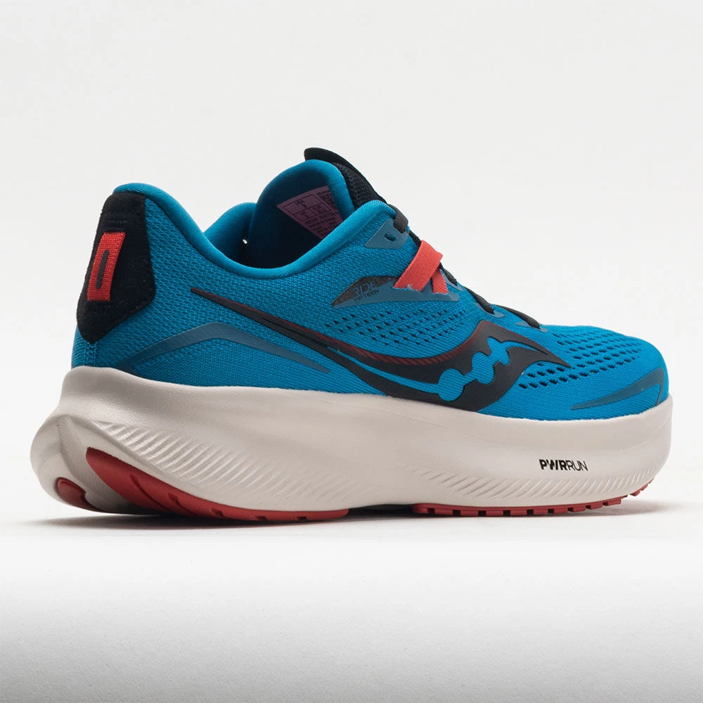 Saucony Ride 15 Men's Ocean/Black 6 Saucony Ride 15 Men's Ocean/Black - Image 6