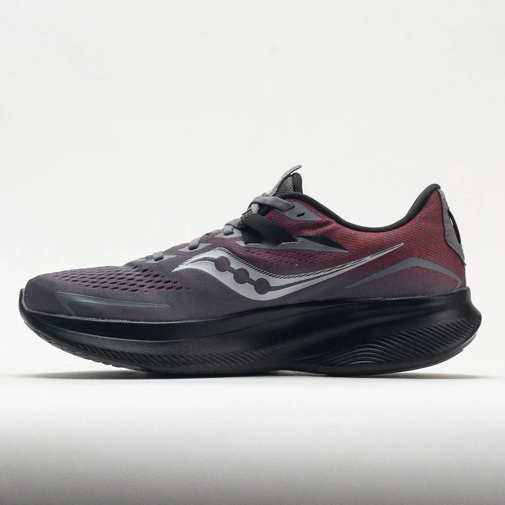 Saucony Ride 15 Men's Charcoal/Ember 2 Saucony Ride 15 Men's Charcoal/Ember - Image 2