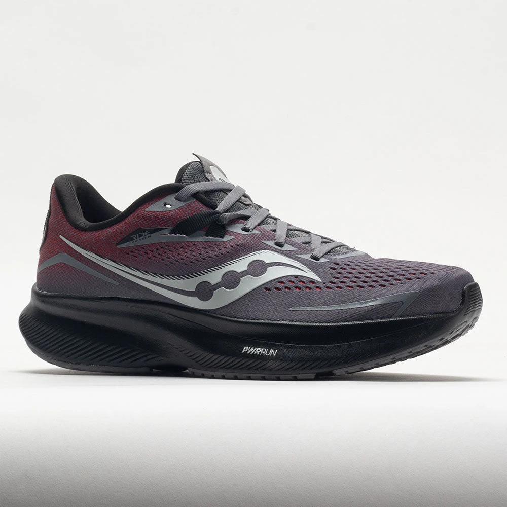 Saucony Ride 15 Men's Charcoal/Ember 5 Saucony Ride 15 Men's Charcoal/Ember - Image 5
