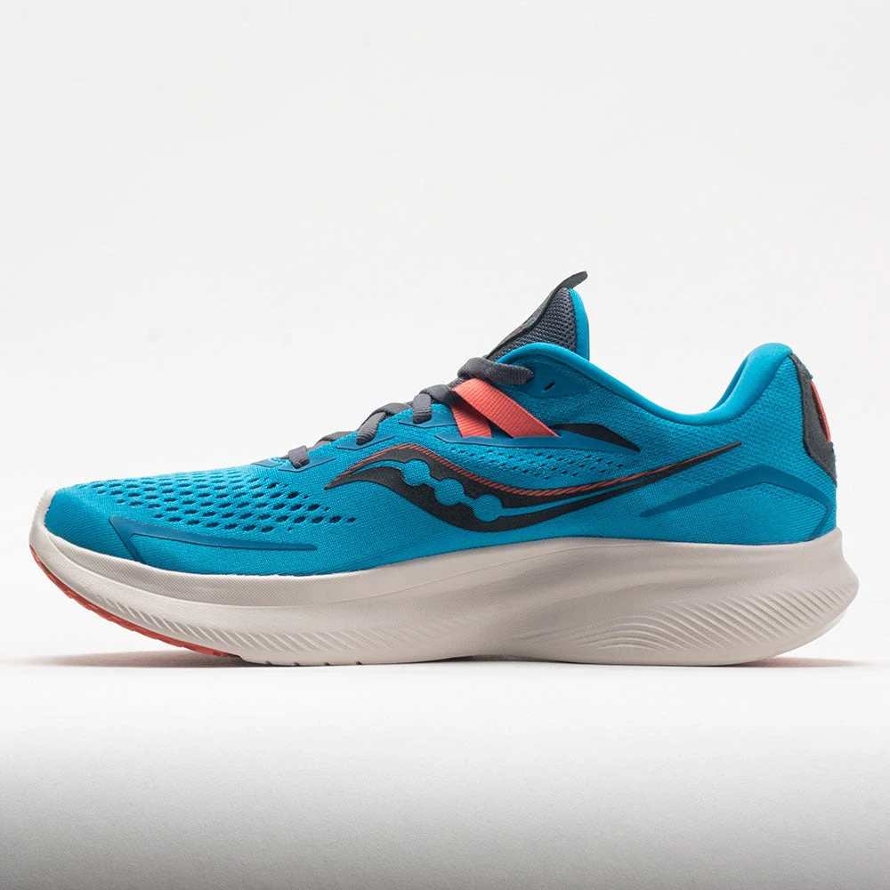 Saucony Ride 15 Women's Ocean/Shadow 2 Saucony Ride 15 Women's Ocean/Shadow - Image 2