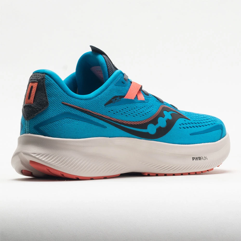 Saucony Ride 15 Women's Ocean/Shadow 6 Saucony Ride 15 Women's Ocean/Shadow - Image 6