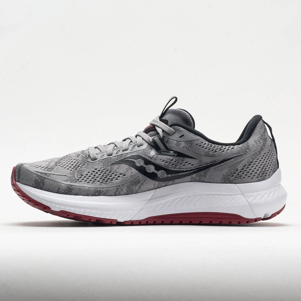 Saucony Omni 21 Men's Alloy/Garnet 2 Saucony Omni 21 Men's Alloy/Garnet - Image 2