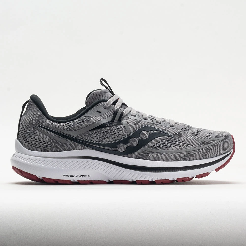 Saucony Omni 21 Men's Alloy/Garnet 1 Saucony Omni 21 Men's Alloy/Garnet