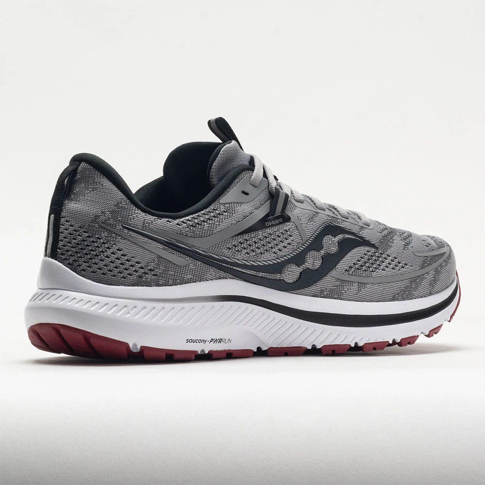 Saucony Omni 21 Men's Alloy/Garnet 6 Saucony Omni 21 Men's Alloy/Garnet - Image 6