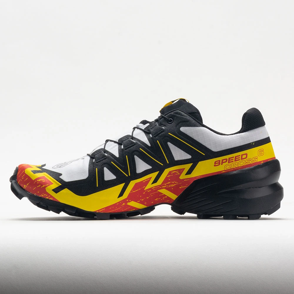 Salomon Speedcross 6 Men's White/Black/Empire Yellow 2 Salomon Speedcross 6 Men's White/Black/Empire Yellow - Image 2