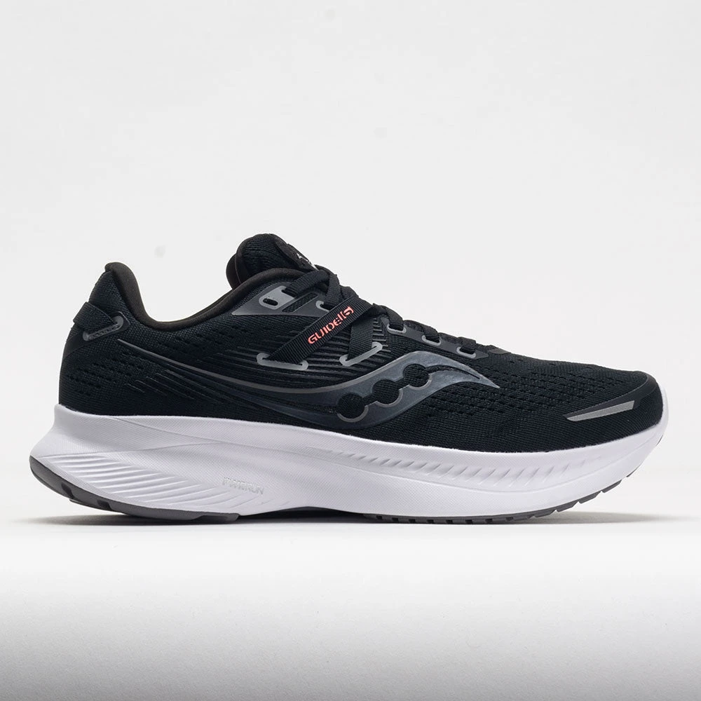 Saucony Guide 16 Men's Black/White 1 Saucony Guide 16 Men's Black/White
