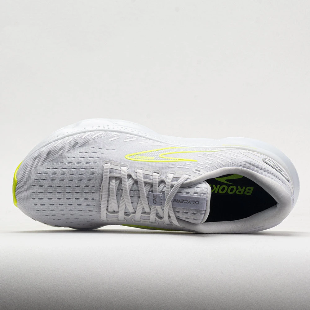 Brooks Glycerin 20 Men's White/Nightlife 4 Brooks Glycerin 20 Men's White/Nightlife - Image 4