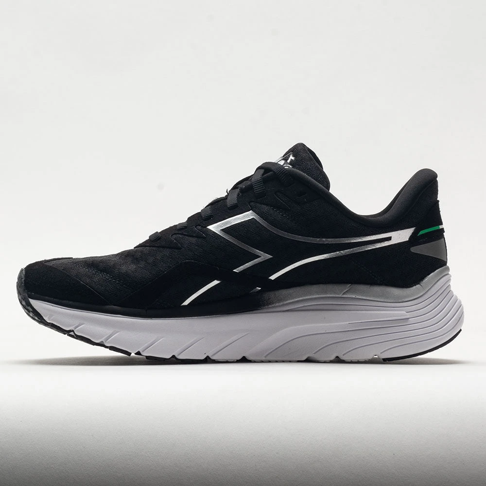 Diadora Equipe Nucleo Women's Black/Silver/White 2 Diadora Equipe Nucleo Women's Black/Silver/White - Image 2