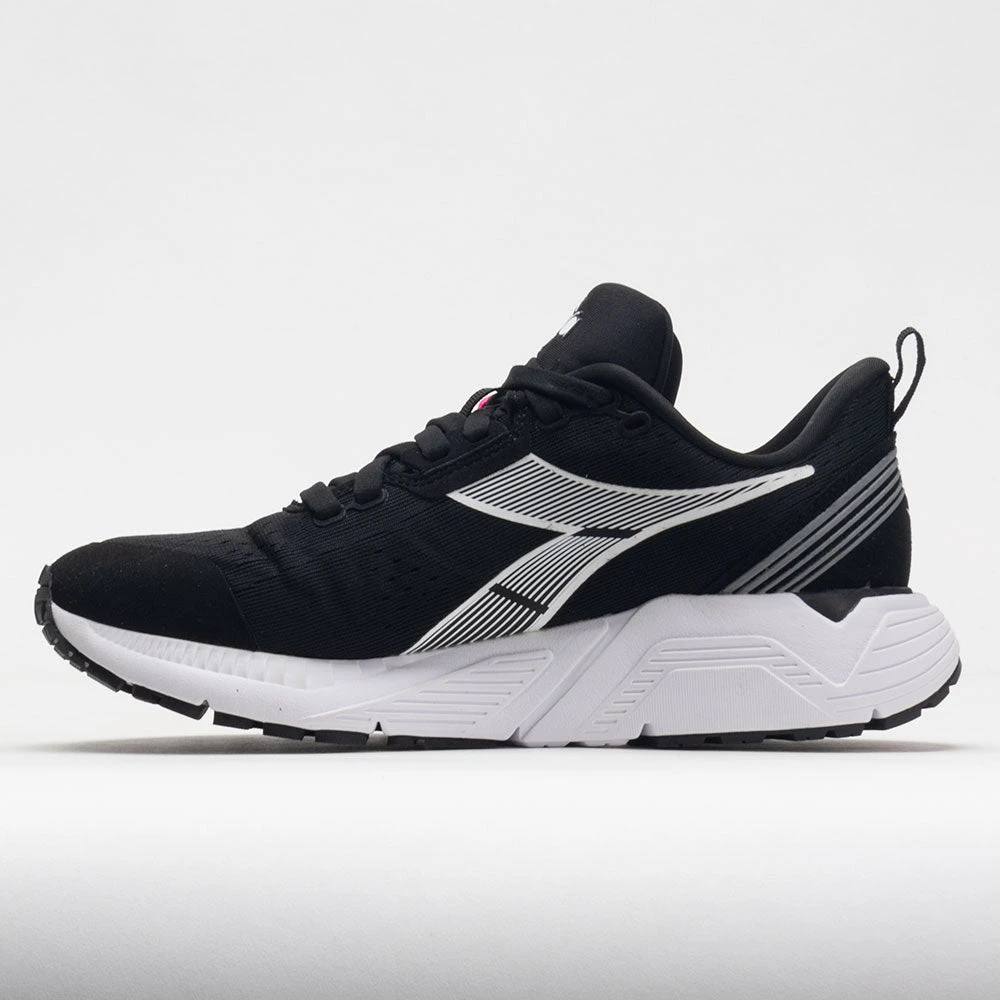 Diadora Mythos Blushield Vigore 2 Women's Black/White/Pink Fluo 2 Diadora Mythos Blushield Vigore 2 Women's Black/White/Pink Fluo - Image 2