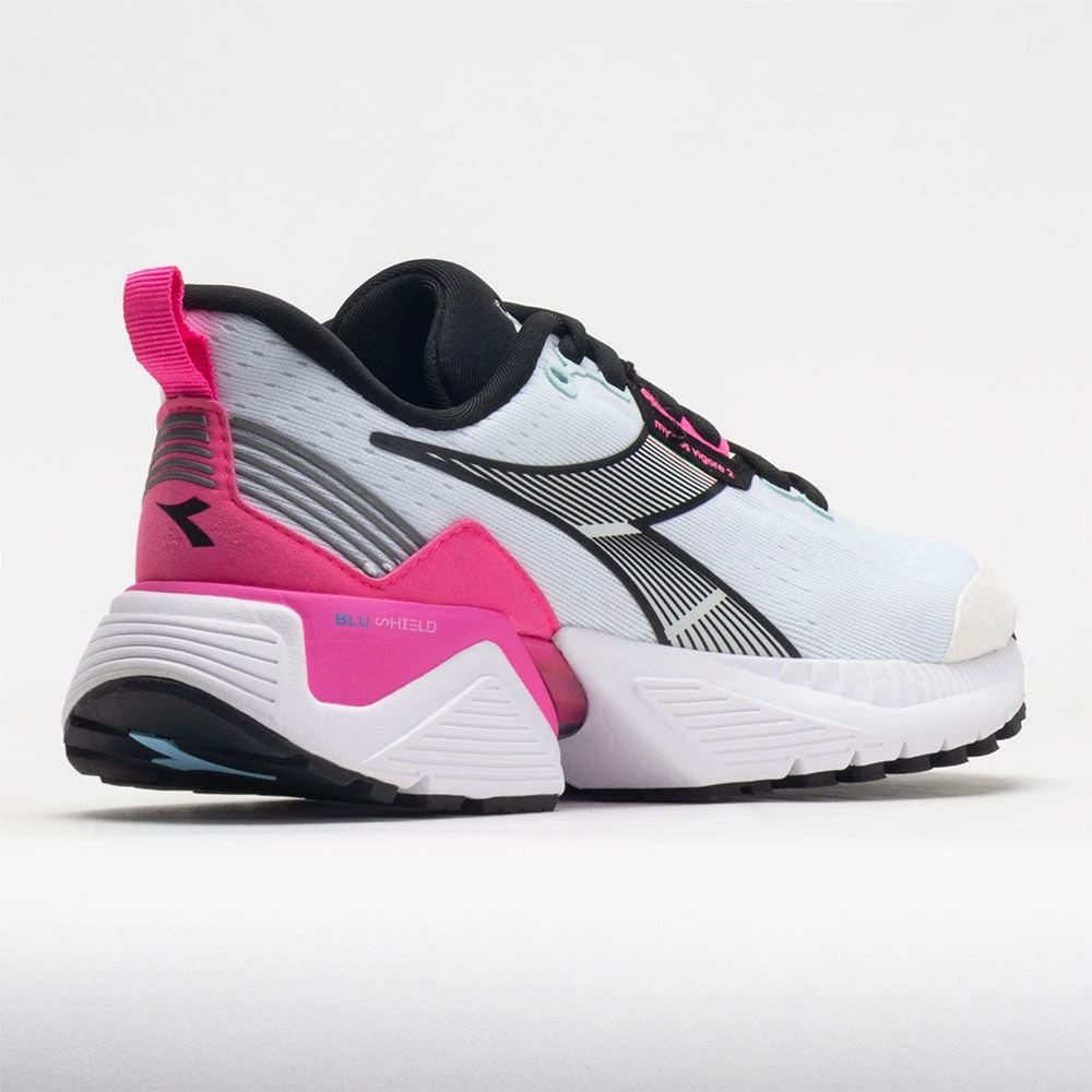 Diadora Mythos Blushield Vigore 2 Women's White/Pink Fluo/Black 6 Diadora Mythos Blushield Vigore 2 Women's White/Pink Fluo/Black - Image 6