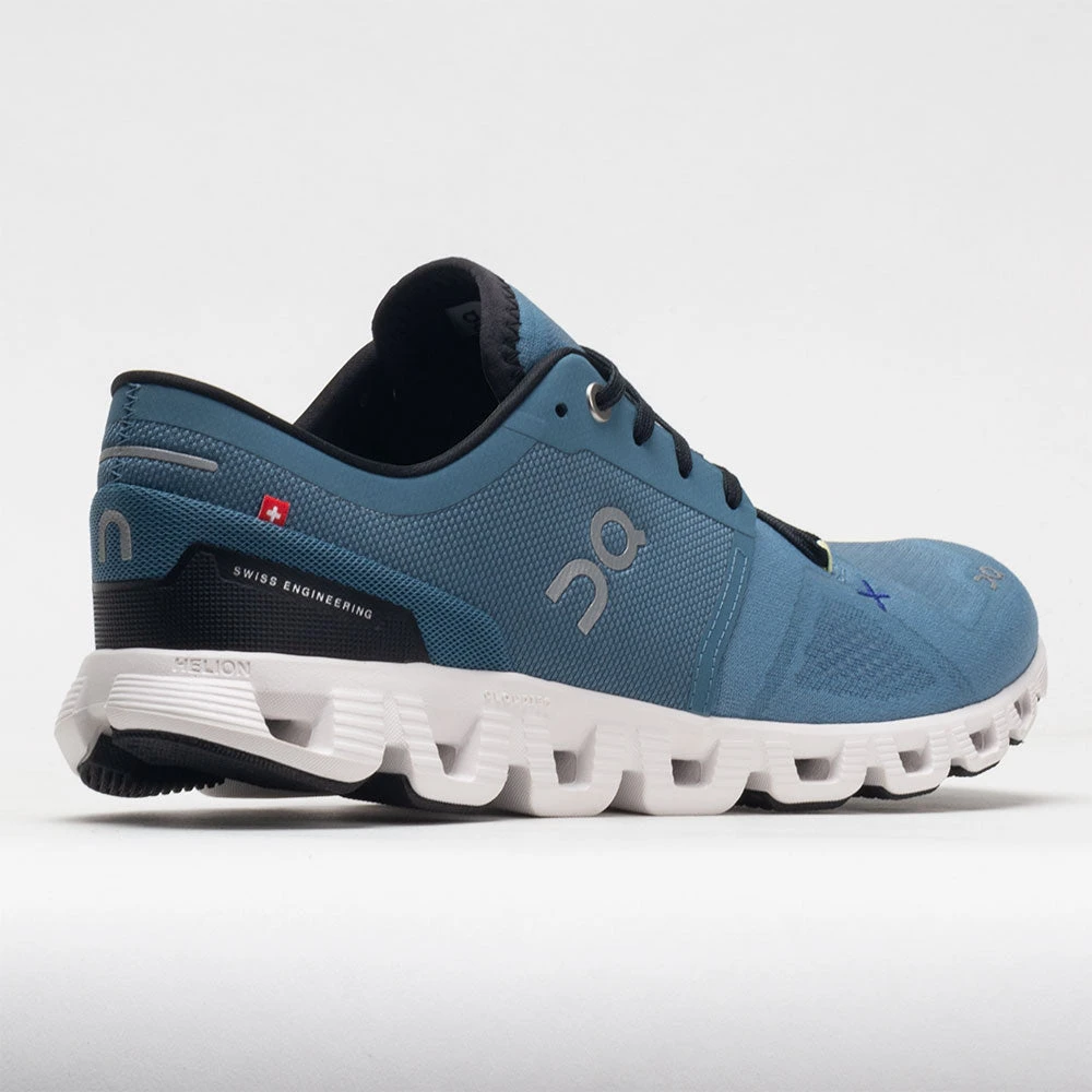 On Running On Cloud X 3 Men's Pewter/White 6 On Running On Cloud X 3 Men's Pewter/White - Image 6