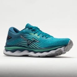 Mizuno Wave Sky 6 Women's Enamel Blue/White 10 Mizuno Wave Sky 6 Women's Enamel Blue/White -Brooks Shoes Shop 049692 5