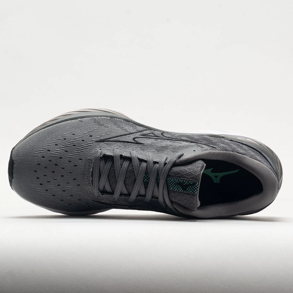 Mizuno Wave Inspire 19 Knit Men's Ultimate Grey/Black 3 Mizuno Wave Inspire 19 Knit Men's Ultimate Grey/Black - Image 3