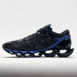 Mizuno Wave Prophecy 12 Men's Black Oyster/Blue Ashes 7 Mizuno Wave Prophecy 12 Men's Black Oyster/Blue Ashes -Brooks Shoes Shop 049752 1