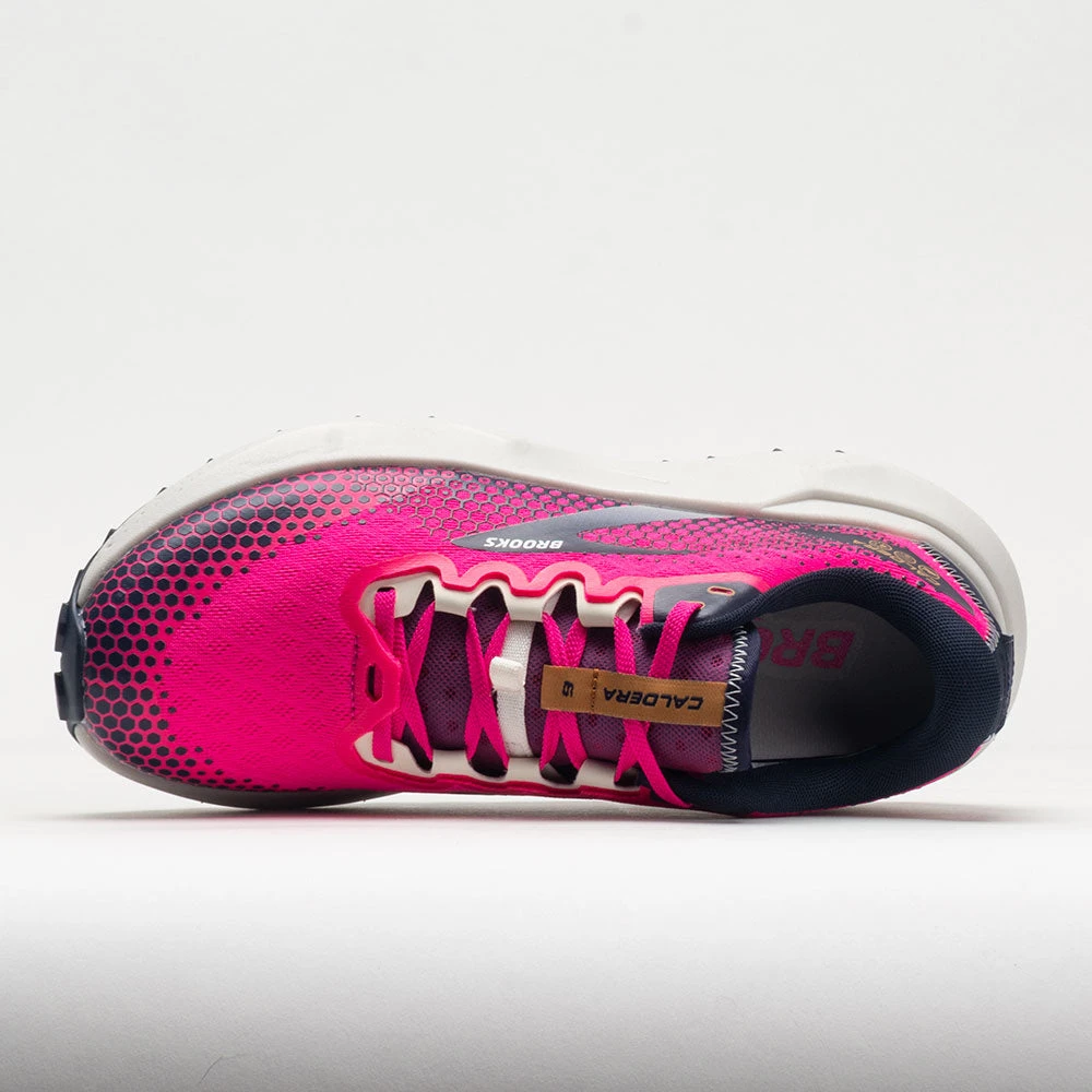 Brooks Caldera 6 Women's Pink Glo/Peacoat/Marshmallow 3 Brooks Caldera 6 Women's Pink Glo/Peacoat/Marshmallow - Image 3