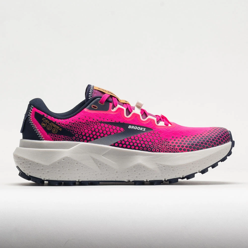 Brooks Caldera 6 Women's Pink Glo/Peacoat/Marshmallow 1 Brooks Caldera 6 Women's Pink Glo/Peacoat/Marshmallow