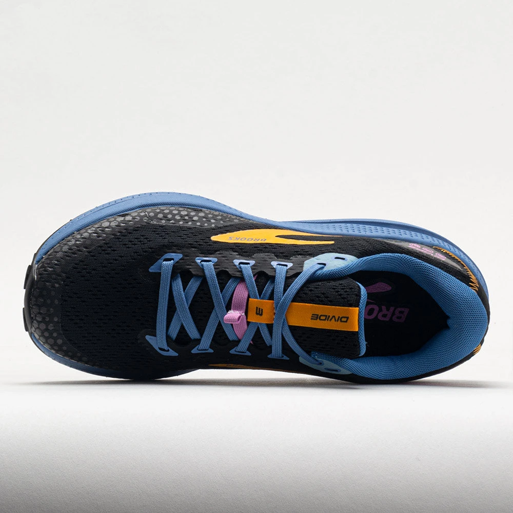 Brooks Divide 3 Women's Black/Blue/Yellow 3 Brooks Divide 3 Women's Black/Blue/Yellow - Image 3
