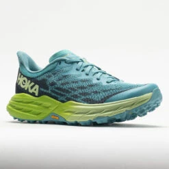 HOKA Speedgoat 5 Women's Coastal Shade/Green Glow 10 HOKA Speedgoat 5 Women's Coastal Shade/Green Glow -Brooks Shoes Shop 049967 5