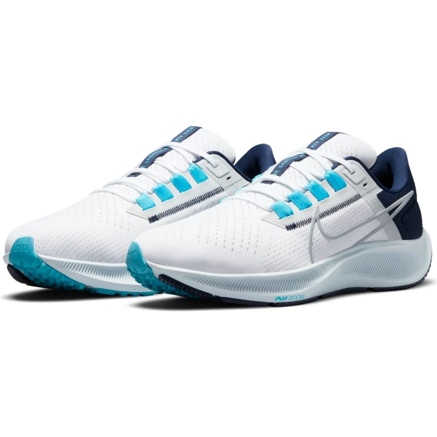 Nike Men's Zoom Pegasus 38 (101 - White/Wolf Grey/Pure Platinum) 3 Nike Men's Zoom Pegasus 38 (101 - White/Wolf Grey/Pure Platinum) - Image 3
