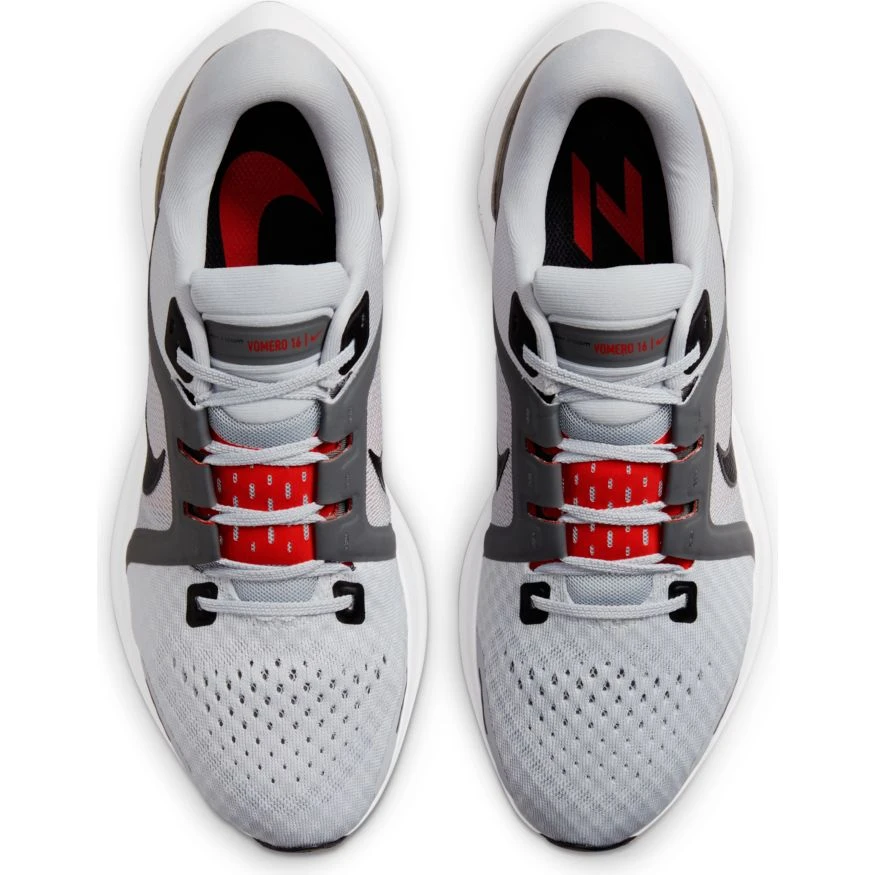 Nike Men's Air Zoom Vomero 16 (004 - Wolf Grey/Black/Iron Grey/Light Crimson) 4 Nike Men's Air Zoom Vomero 16 (004 - Wolf Grey/Black/Iron Grey/Light Crimson) - Image 4