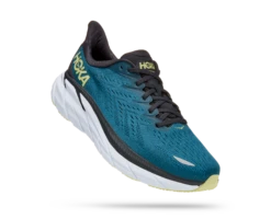 Hoka Men's Clifton 8 (BCBT - Blue Coral/Butterfly)