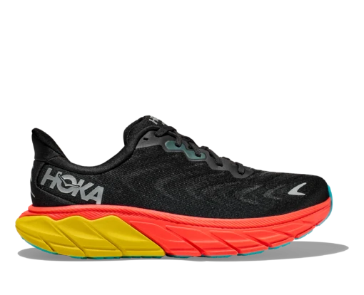 Hoka Men's Arahi 6 (BFLM - Black/Flame)