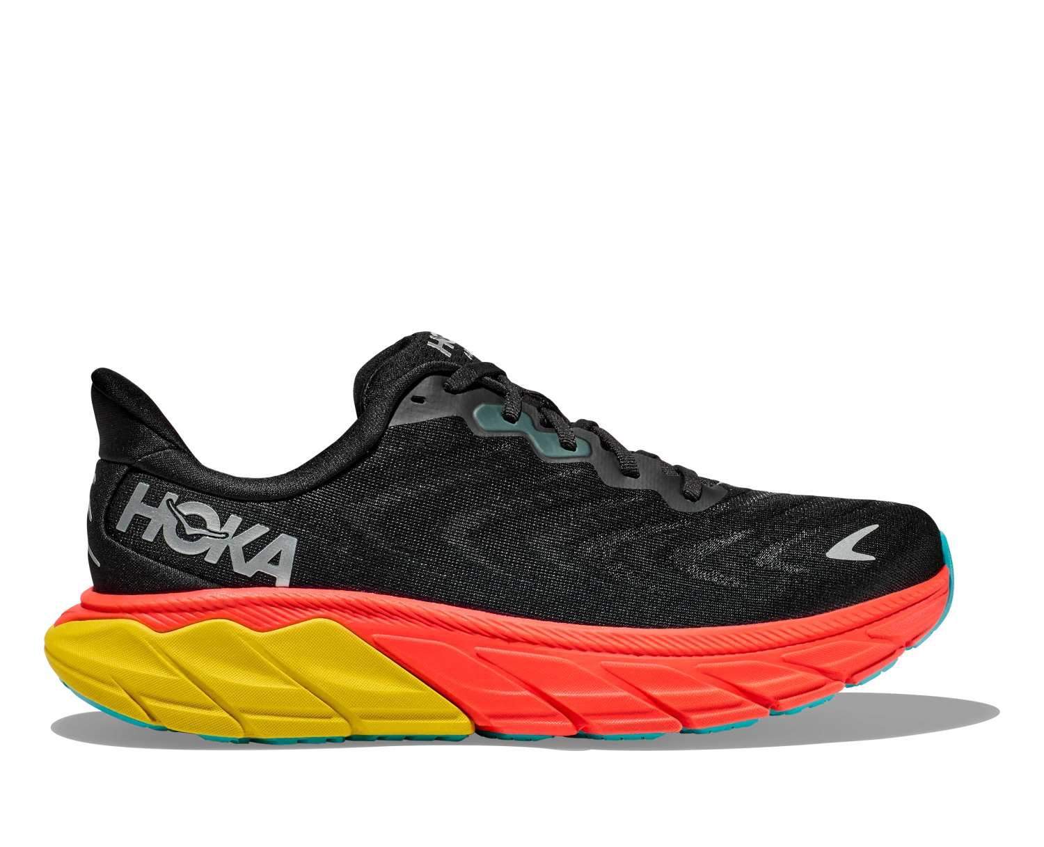 Hoka Men's Arahi 6 (BFLM - Black/Flame) 1 Hoka Men's Arahi 6 (BFLM - Black/Flame)