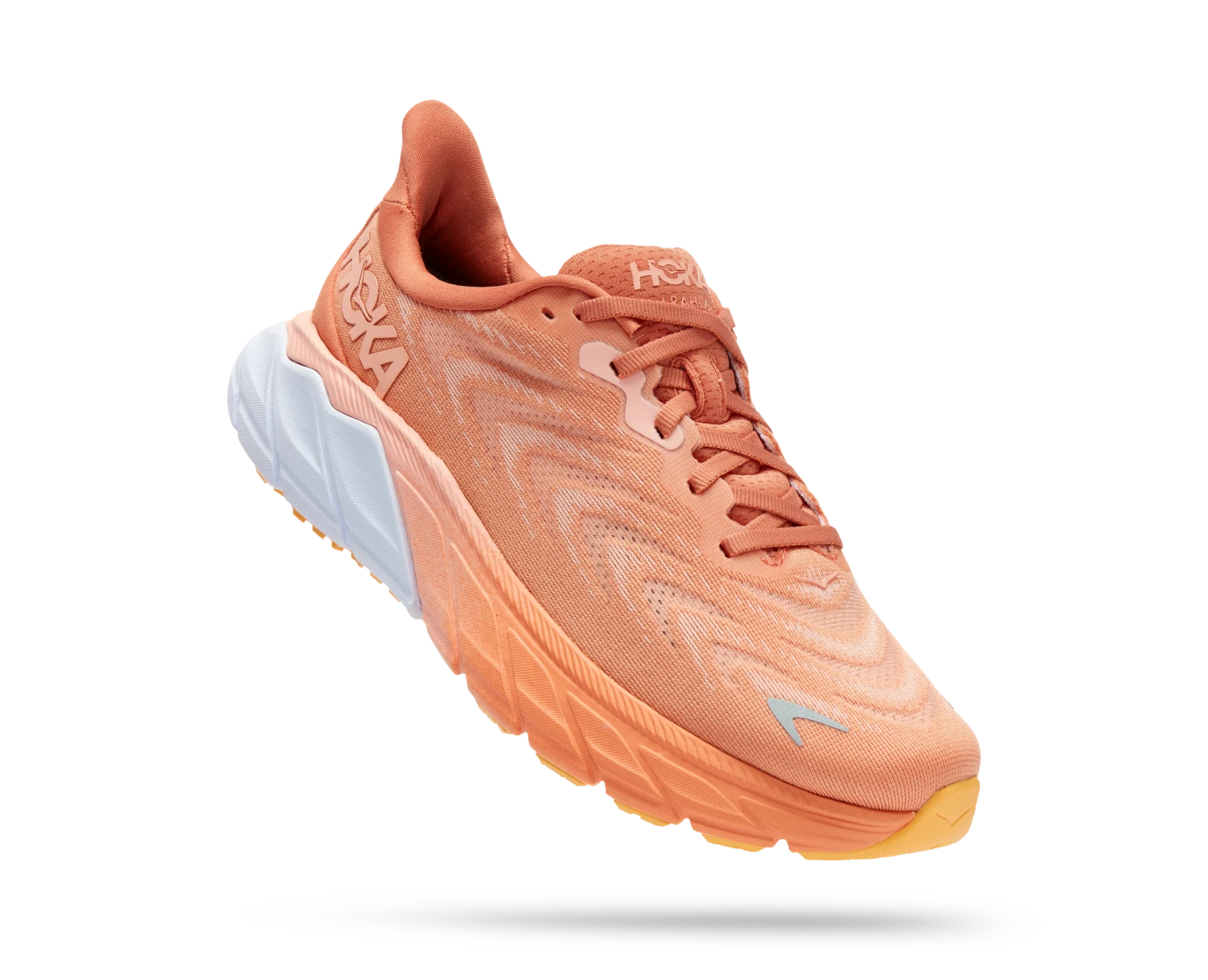 Hoka Women's Arahi 6 (SBSCR - Sun Baked/Shell Coral) 1 Hoka Women's Arahi 6 (SBSCR - Sun Baked/Shell Coral)