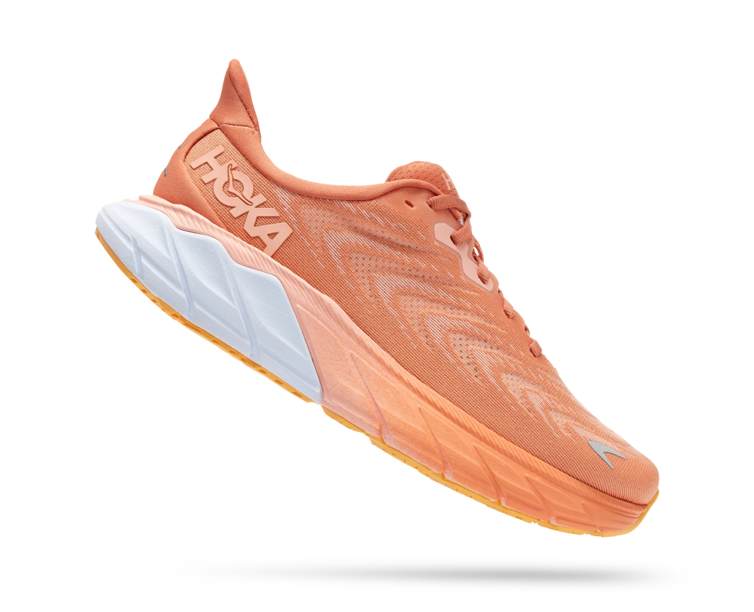 Hoka Women's Arahi 6 (SBSCR - Sun Baked/Shell Coral) 2 Hoka Women's Arahi 6 (SBSCR - Sun Baked/Shell Coral) - Image 2